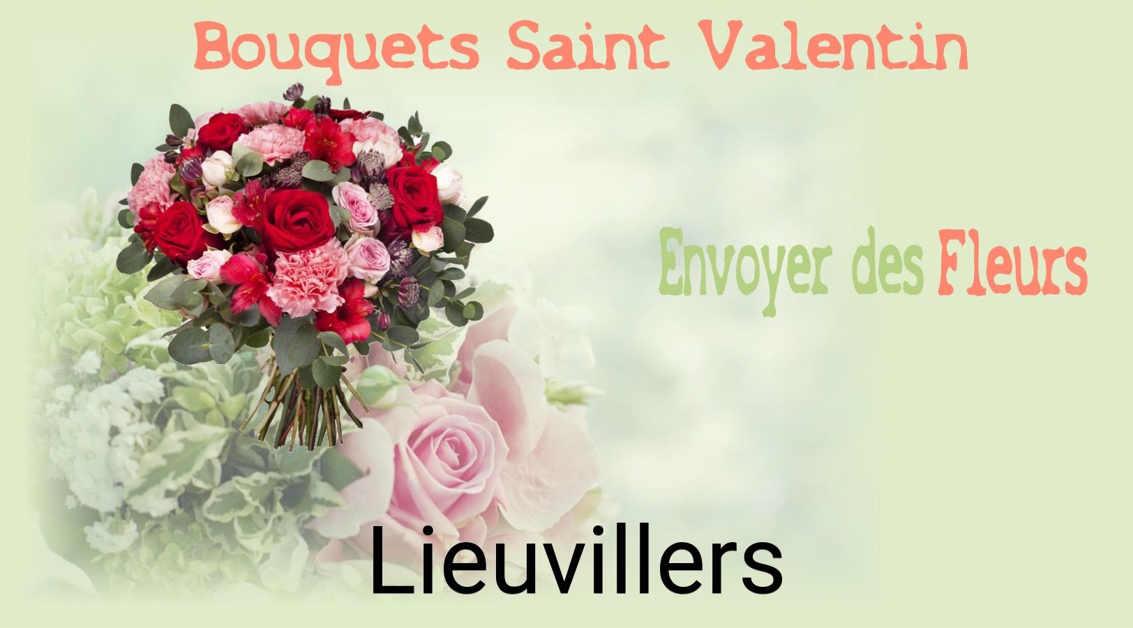 Roses de Saint-Valentin livrées à Lieuvillers